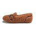 UGG Hailey Fluff Loafer Brown