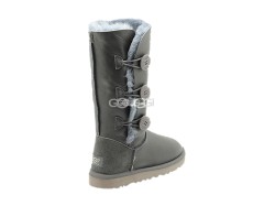 Bailey Button Triplet Metallic Grey