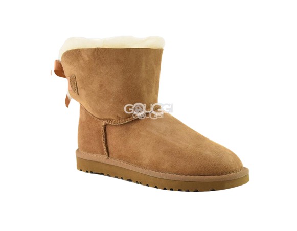 Mini Bailey Bow Medallion Chestnut 