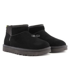 Men`s Classic Ultra Mini Zip Black
