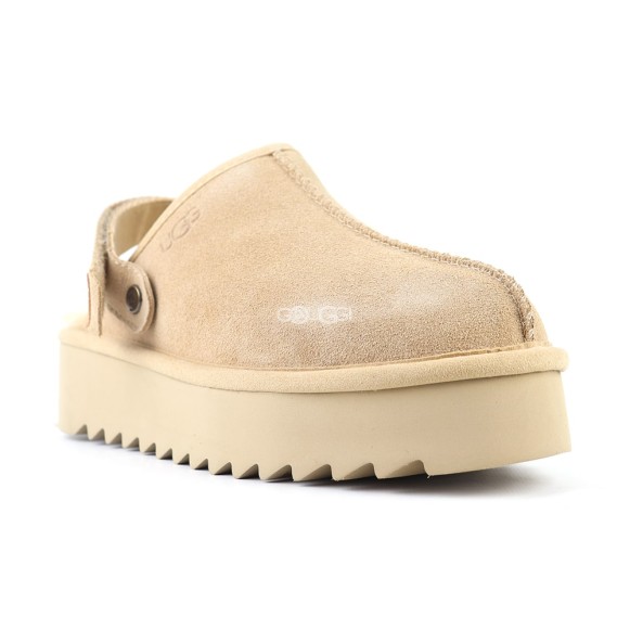 Goldenstar Clog Platform Sand
