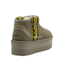 Classic Ultra Mini Braid Plat Boot Sand