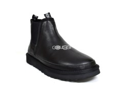 Mens Neumel Chelsea Metallic - Black