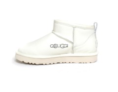 Ultra mini Leather White