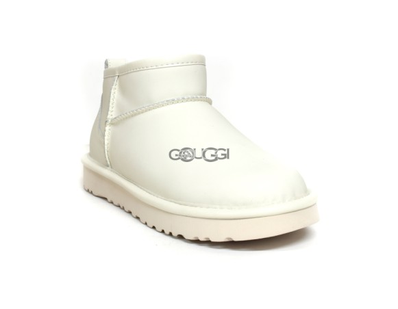 Ultra mini Leather White