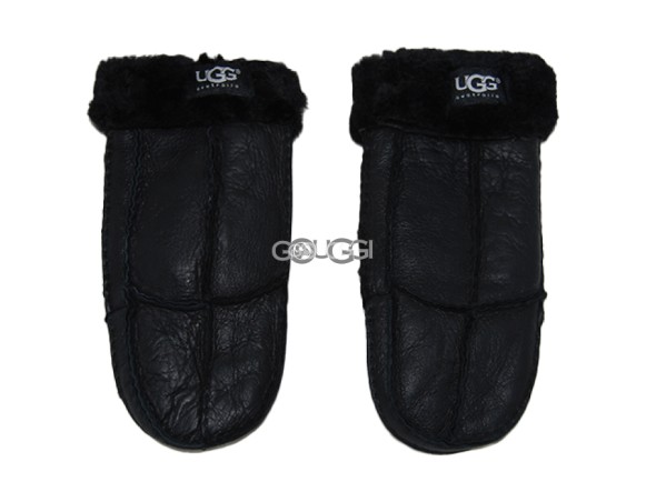 Варежки мужские Ugg Men Mittens Black Metallic