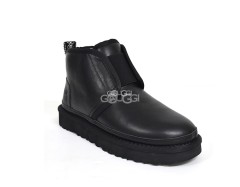 Mens Neumel Flex Metallic Black