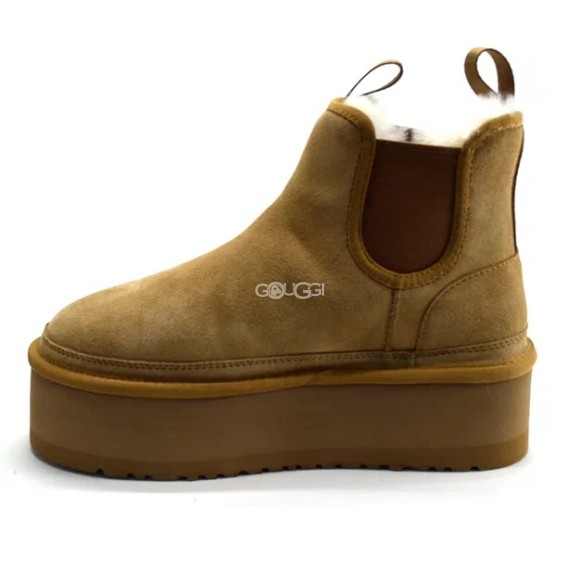 Ugg Chelsea Platform Beige