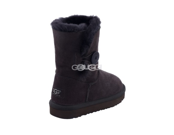 Kids Bailey Button Chocolate