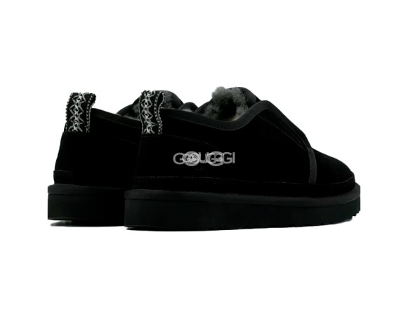 Mens Slippers Flex Black