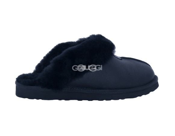 Slipper Scufette Metallic Black