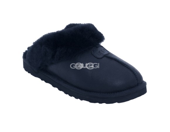 Slipper Scufette Metallic Black
